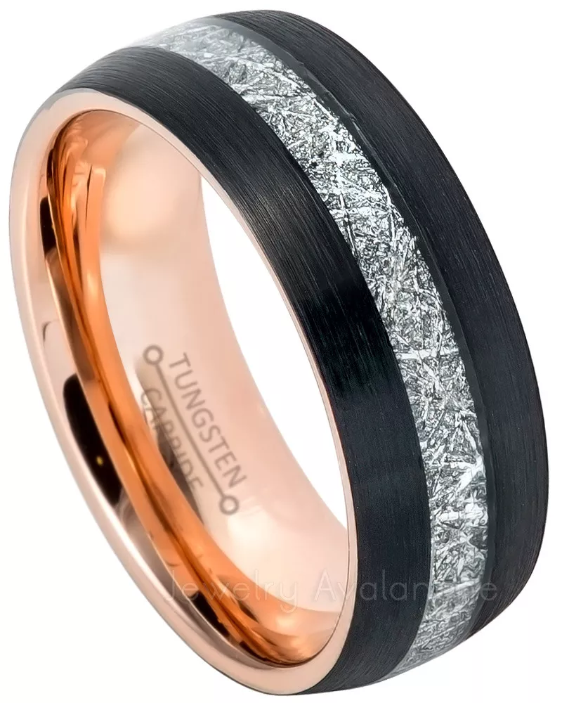 Tungsten wedding rings shop for her