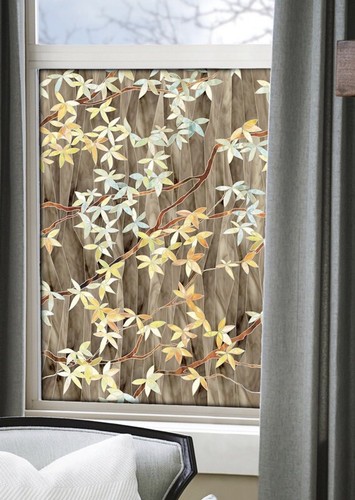 2 Rolls Of Artscape 01 0703 Wildwood Window Film 24 X36 Per Stained Glass Look Ebay