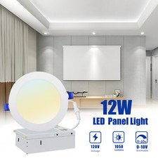 Led Panel Light 6 Inch Dimmable Led Panel 3cct With Junction Box 1050lm 12w