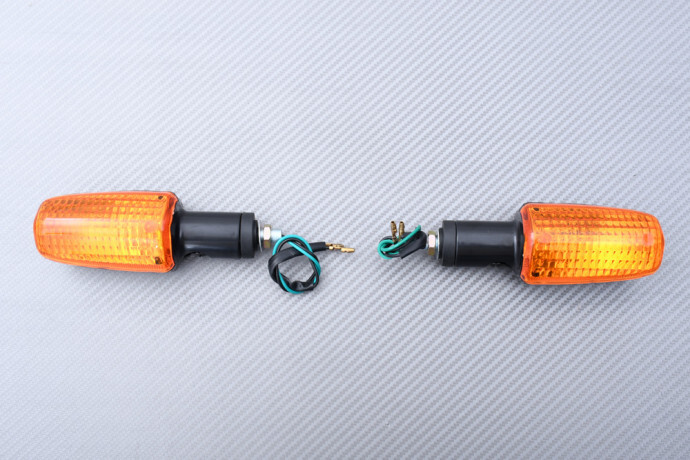 Clignotants avant étanches ABS orange pour signalisation claire Honda Hornet 600