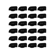 24PCS Big Chicken Head Knobs Guitar Bass Amp Amplifier Knobs Effect Pedal Knobs