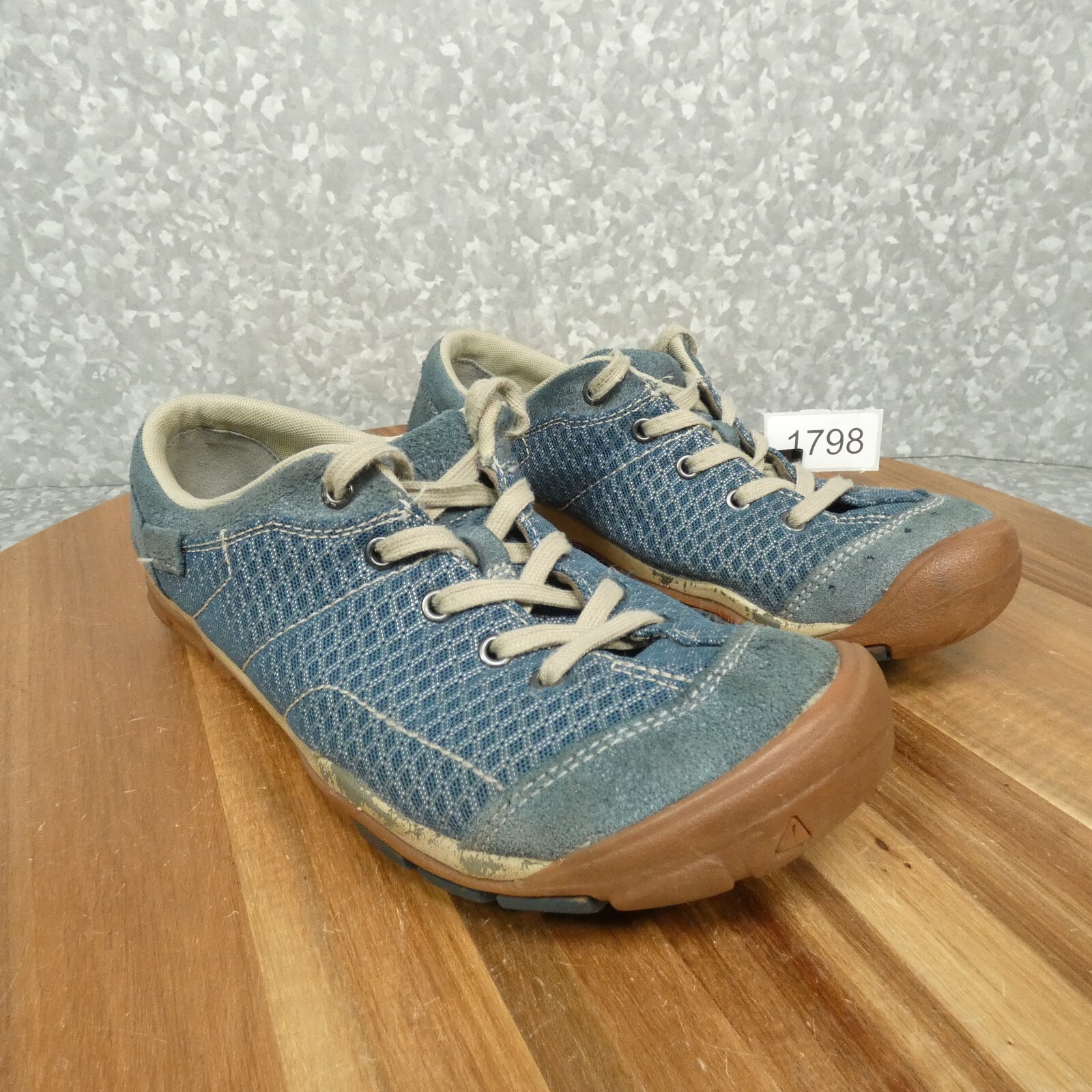 Keen Mercer Lace II sneaker donna 9 5 blu scarpa da trekking trail 1012359