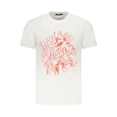 Roberto Cavalli  T-Shirt Polo Rundhals mit Logo Herren Designer T-Shirt Herren