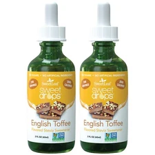 Sweetleaf Stevia Liquid  - English Toffee Flavored Drops, Stevia Liqu