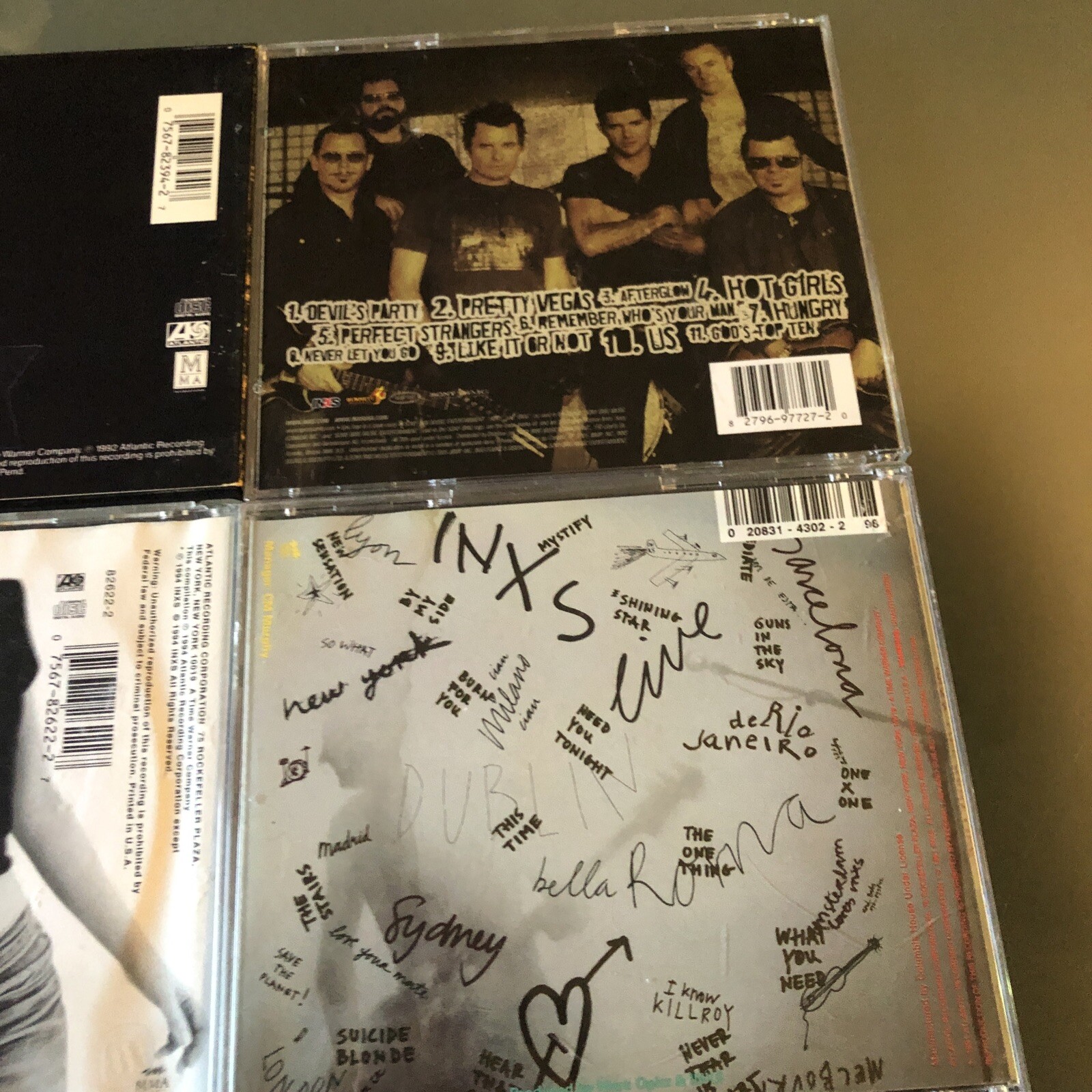 INXS to Wherever You Are Switch Greatest Hits Live Baby Live 4