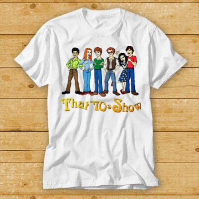 That 70s Show Period Sitcom Teenager T-Shirt Kult Film Bestseller Musik 2417 