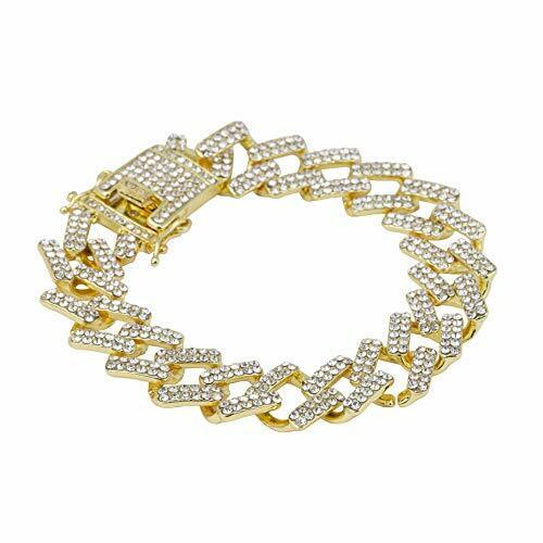 Bling Round Luxury Mens Watch w/Bling-ed Out Bracelet - L0504RNB ZZ - Picture 71 of 81