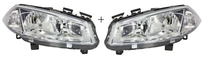2x SCHEINWERFER VORNE LINKS RECHTS ELEKTRISCH RENAULT MEGANE II 02-05 TOP