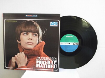 Mireille Mathieu,Atl. 8127,''The Fabulous New French Singing Star''US,LP,st,MINT