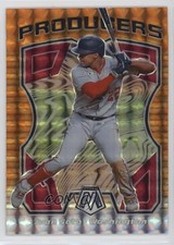 2021 Panini Mosaic Producers Reactive Orange Prizm 11/99 Juan Soto #P6 o7m