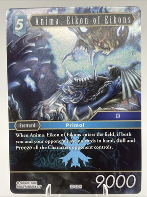 Final Fantasy TCG Hidden Trials Anima, Eikon of Eikons 23-023H -Foil
