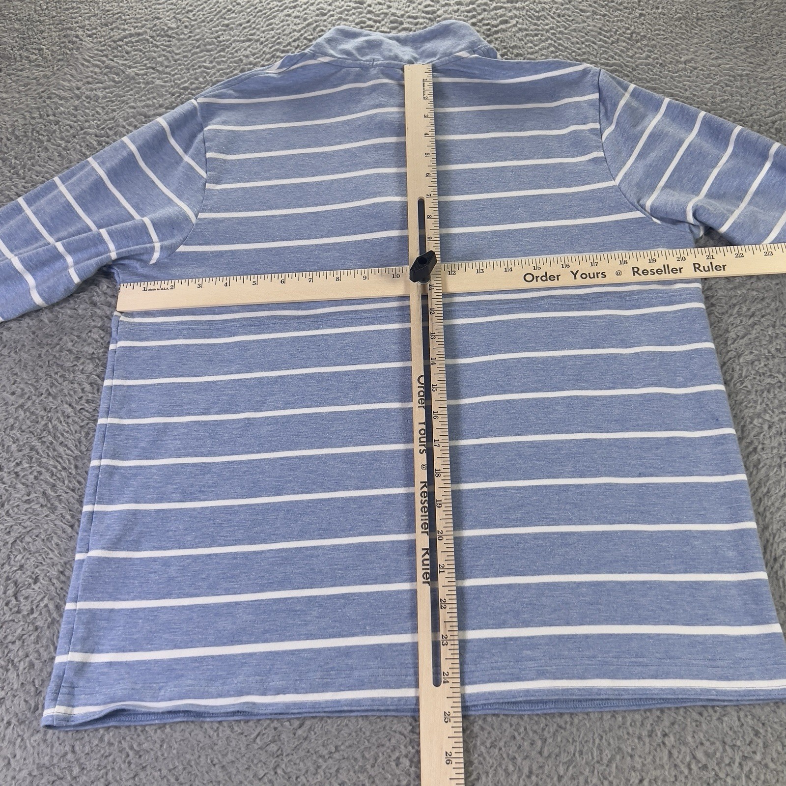 Tasc Performance Pullover Womens Medium Blue Whit… - image 4