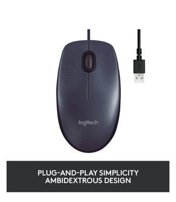 Logitech B100 (910-001439) Optical USB Mouse