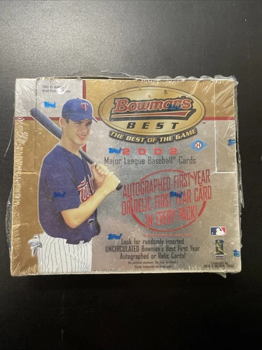 2002 Bowman Best Sealed Hobby Box