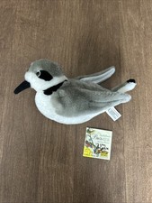 RARE Wild Republic Audubon Plush Birds Snowy Plover w/ Sound Tags