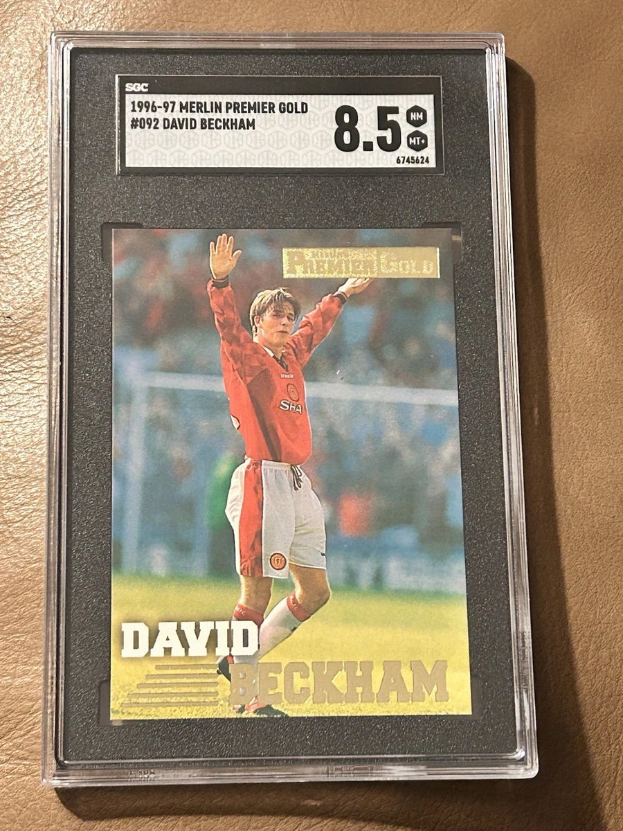 1996 Merlin Premier Gold David Beckham #092 for sale | eBay
