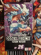 One Piece Card Game: ST-26 - Purple Black Monkey.D.Luffy Starter Deck Box