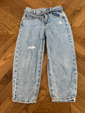 ZARA BLUE RIPPED JEANS - AGE 5-6 YEARS - VERY GOOD CONDITION