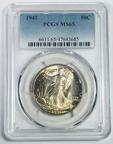 1941 P Walking Liberty Half Dollar PCGS MS-65