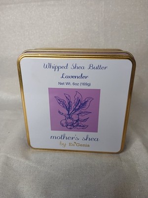 Eu Genia Lavender Whipped Shea Butter (6 oz Each)