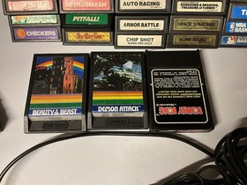 Intellivision Console with voice module and 36 games Donkey Kong & Manuals