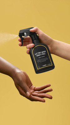 Lush Let The Good Times Roll Body Spray A buttery popcorn fragrance