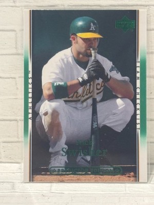 2007 Upper Deck Predictor Green (Rare Parallel)  #480 Nick Swisher