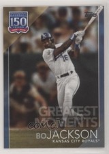 2019 Topps Greatest Moments Blue Bo Jackson #GM-10 8fr