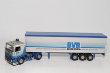 B19 1:50 TEKNO DAF 95 TRUCK WITH TRAILER BVB BAS VAN BUUREN NMINT COND.