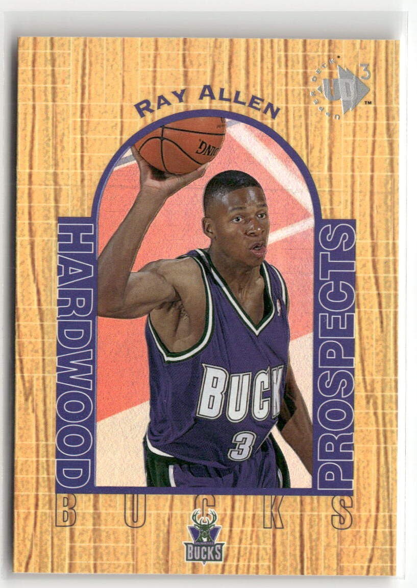 1996-97 Upper Deck UD3 #5 Ray Allen ☘️053
