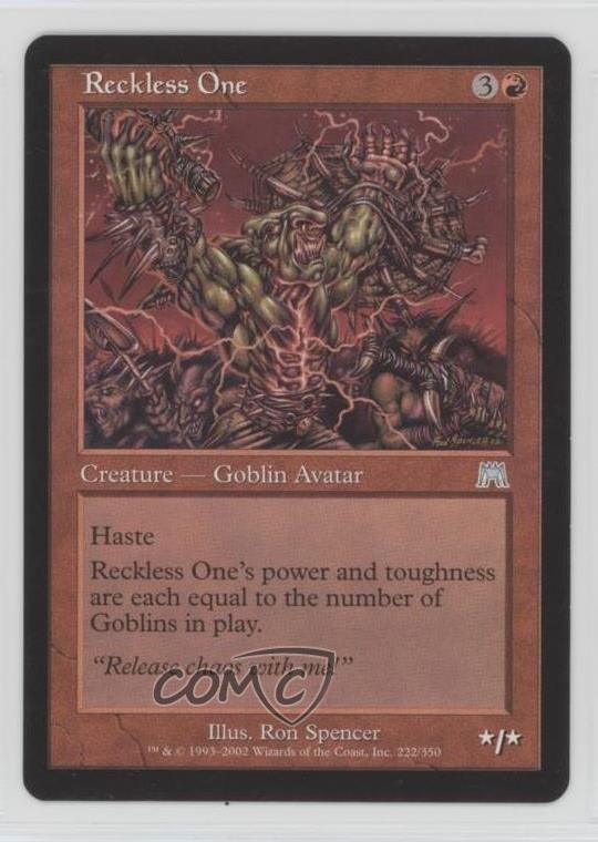 Reckless One Magic: Onslaught #222 2002