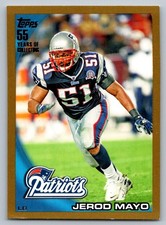 2010 Topps Gold  Jerod Mayo 272 1627/2010