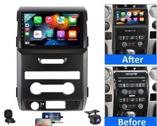 Ford F150 2009-2014 Apple Carplay Android 14 4 32G Car Stereo Radio HEAD UNIT B