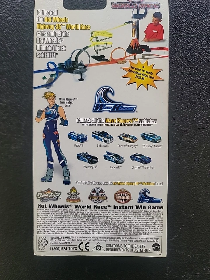 Coche diecast Hot Wheels World Race 29/35 Foto 2 de 2