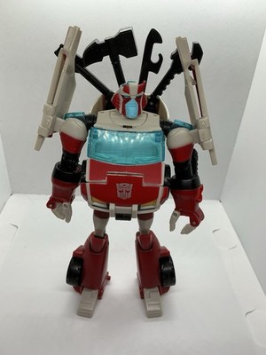 2008 Transformers Animated Ratchet Deluxe Class Figure No Instructions Or Box