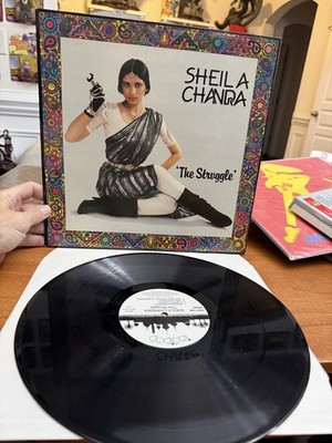 Sheila Chandra The Struggle LP Album Vinyl Record 1985 SCH3 Indipop - EX/VG