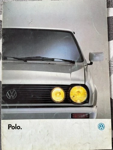 1989 Volkswagen Polo Catalogue / Brochure -