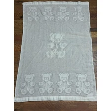Teddy Bear Cotton Baby Blanket