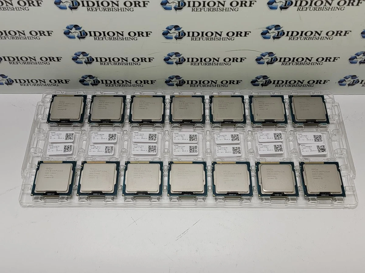 Lot De 2 Processeurs Intel Core I3 3240 - Socket LGA 1155, 3.40 GHz, D'occasion, Origine Malaisie