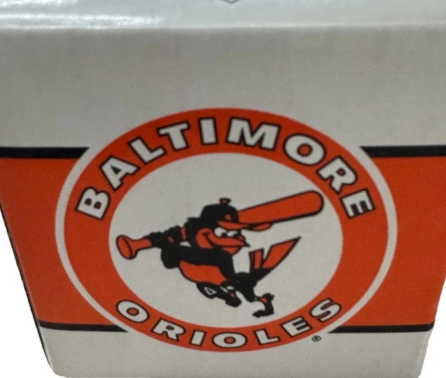 Vintage Baltimore Orioles Bird MLB Baseball Russ Berrie & Co Coffee Mug With Box - Image 4 of 4