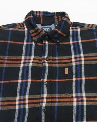 Chaps Herren Hemd Größe L Regular Fit ZD453