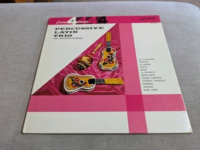 Percussive Latin Trio Los Machucambos LP Vinyl Record
