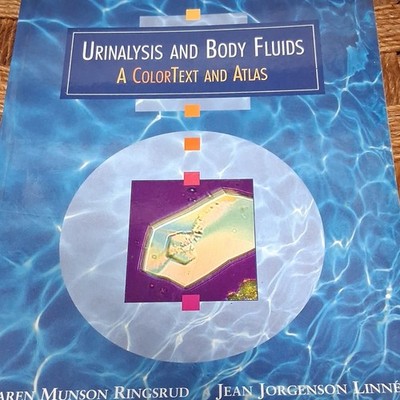 Mosby Urinalysis and Body Fluids ColorText Atlas Ringsrud Linne 1995 PB ISBN