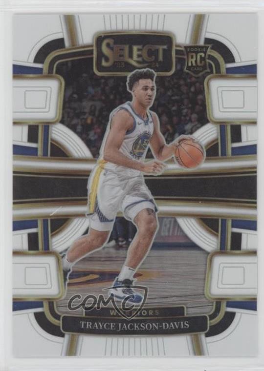 2023-24 Panini Select Concourse White Prizm 103/149 Trayce Jackson-Davis #84 rf2