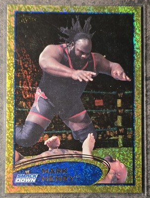 WWE Topps 2012 - Mark Henry - Gold Shimmer - SmackDown - #16