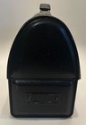 VTG American Thermos Products Black Metal "V" Victory Model Dome Lunch Box — photo 2