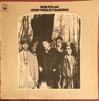 Bob Dylan - John Wesley Harding LP - CBS BPG 63252 UK Issue 1968 Excellent