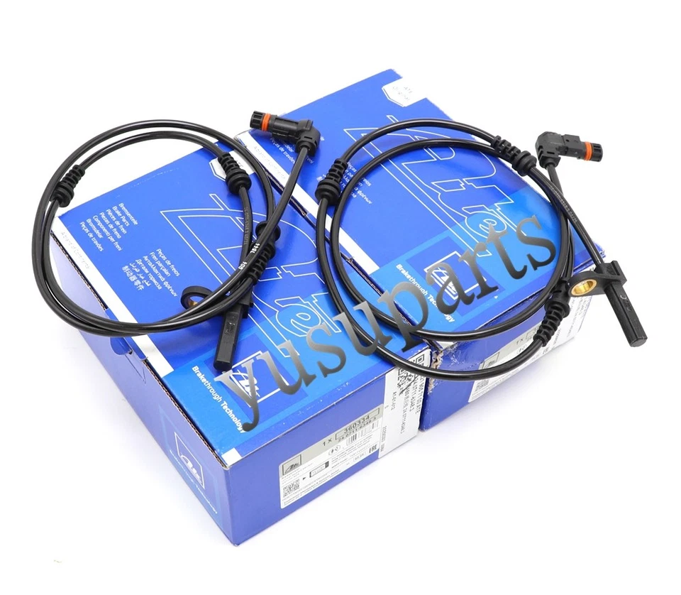 Sensor de velocidad ATE 4x delantero y trasero ABS para Mercedes-Benz S400 S550 S600 CL63 OEM Foto 2 de 4