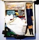 Vintage 1966 Twist & Turn Barbie, Carry Case, Accessories, Clothes