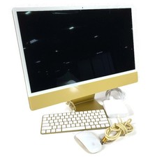 Apple A2438 M1 24" 2021 iMac Oct Core M1 3.2GHz 16GB 512GB SSD w/ KB M  Power